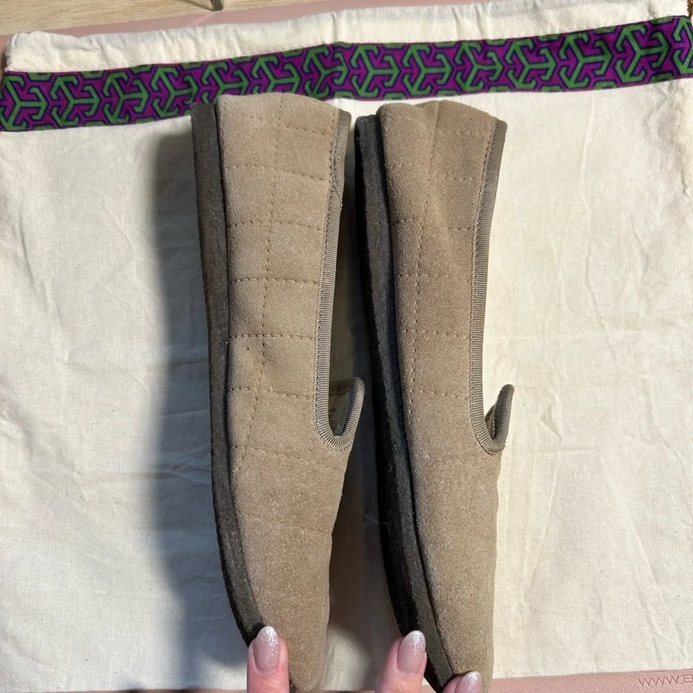Tory Burch Tan Slippers- new inner soles- Size 10 - Picture 8 of 8